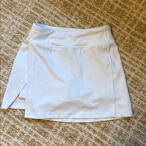 Athleta Girls White Goal Getter Skort | Size S